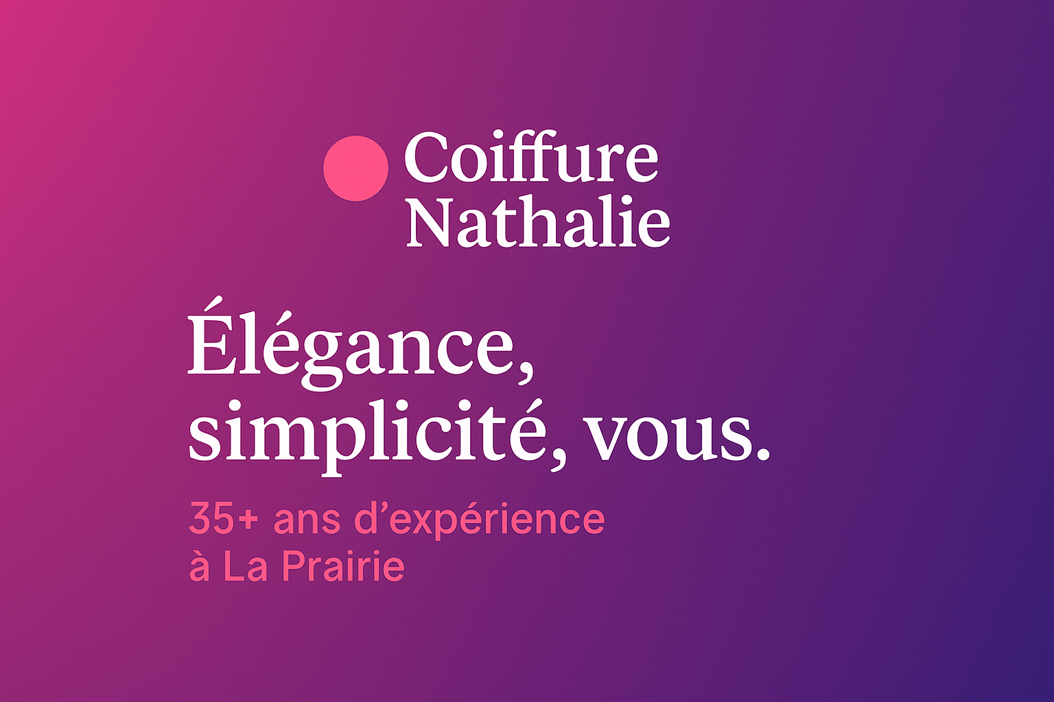 Logo du site Coiffure Nathalie